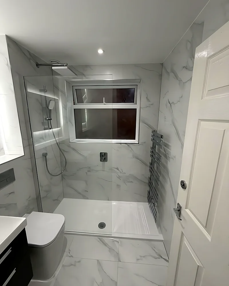 After: Billericay bathroom on completion