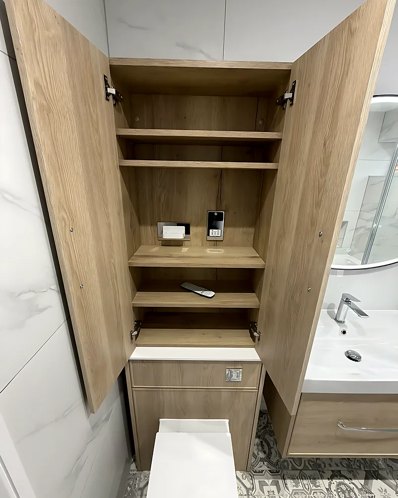 Tall storage cupboard