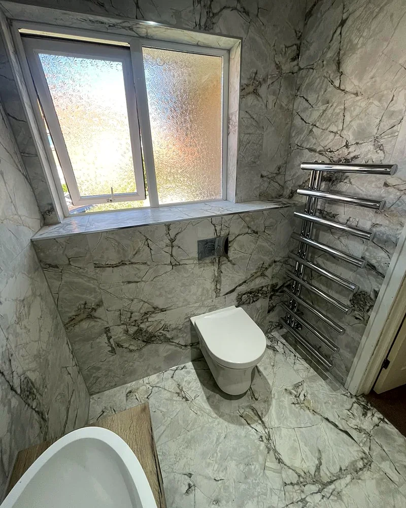After: South Woodham Ferrers bathroom on completion