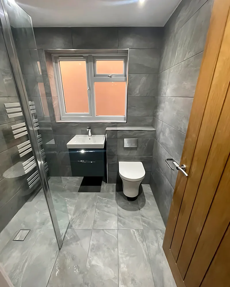 After: Wickford bathroom on completion